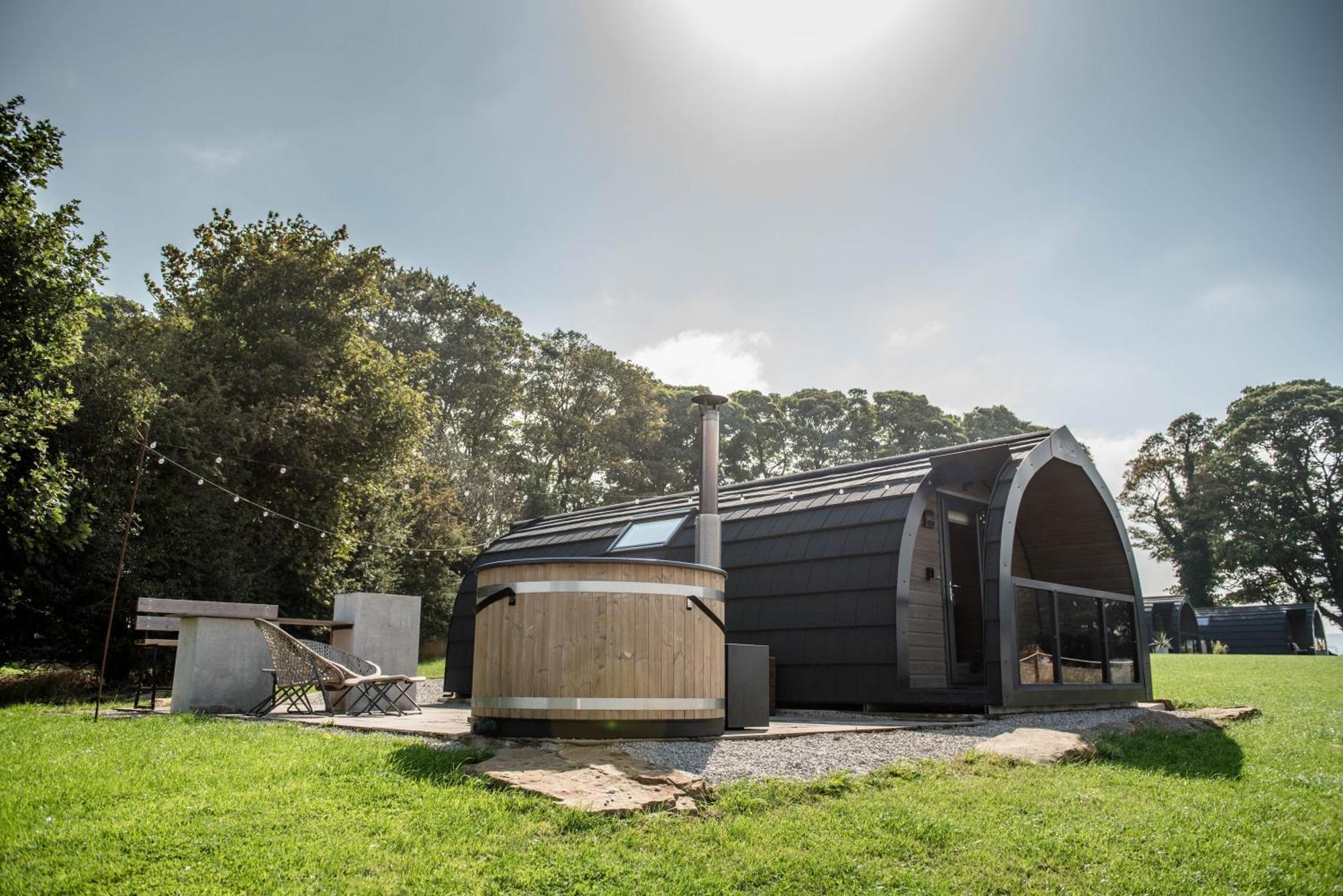 Hotel Eastfield Glamping Farm Spennithorne Exterior foto