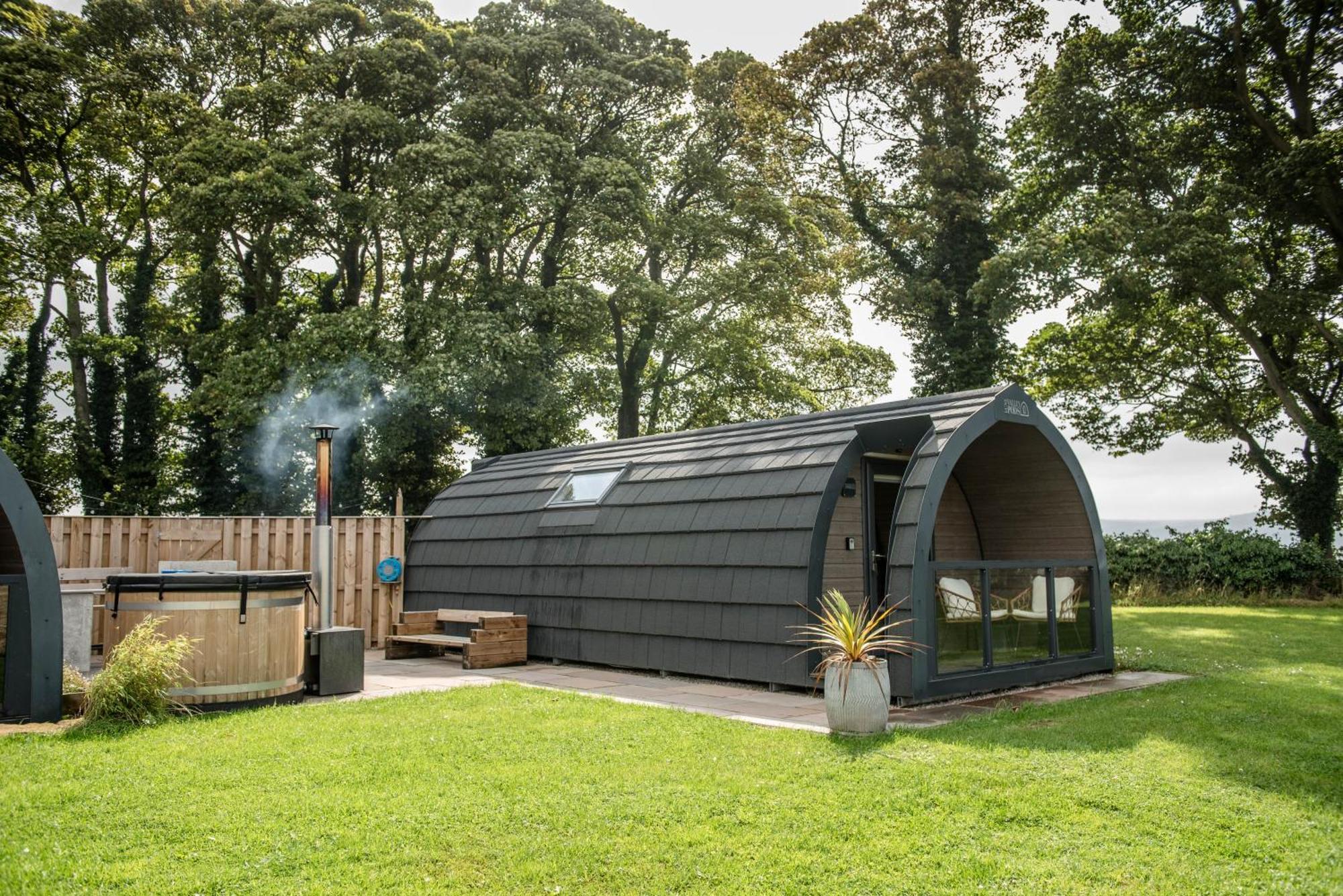 Hotel Eastfield Glamping Farm Spennithorne Exterior foto