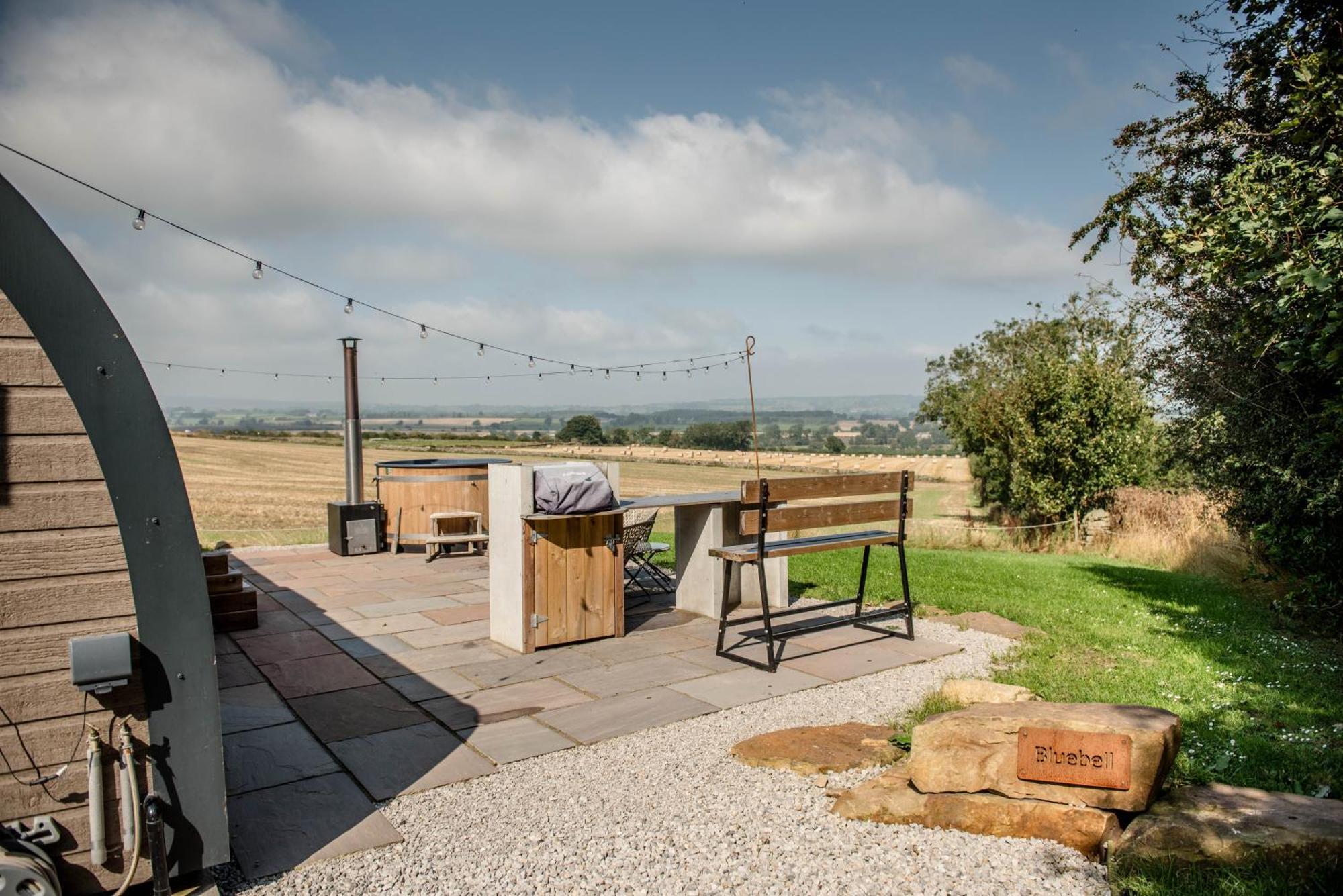 Hotel Eastfield Glamping Farm Spennithorne Exterior foto